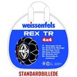 Miniaturebillede af Weissenfels snekæde 4X4 rex tr1 17 mm