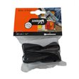 Miniaturebillede af Jumbo bagagerem 30cm/18mm 2 stik sort
