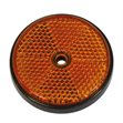 Miniaturebillede af Refleks rund gul 68 mm 2 stk