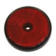 Miniaturebillede af Refleks rund rød 68 mm 2 stk