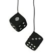 Miniaturebillede af Terning 6x6 cm sort