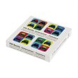 Miniaturebillede af VW Beetle flerfarvet glasbrikker 4 stk