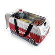 Miniaturebillede af VW T1 bus køletaske hvid og rød 25 liter