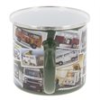 Miniaturebillede af Emaljekrus, VW T1 bus "STAMPS" 500ml