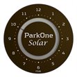 Miniaturebillede af ParkOne FS46 solar parkeringsskive 