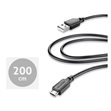 Miniaturebillede af Cellularline data og ladekabel micro USB