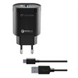 Miniaturebillede af Cellularline 220 V lader USB-C kit QC, Huawei