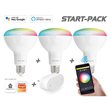 Miniaturebillede af Caliber BR30 smart home starterpack LED hvid/multi