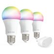 Miniaturebillede af Caliber E27 Smart Home starterpack LED hvid/multicolor