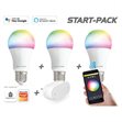 Miniaturebillede af Caliber E27 Smart Home starterpack LED hvid/multicolor