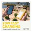 Miniaturebillede af Aqiila PowerBird BS10 powerbank med solceller