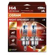 Miniaturebillede af Osram Night Breaker 220 H4 halogenpære  2 Stk