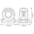 Miniaturebillede af Osram elektrisk isskraber