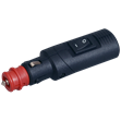 Miniaturebillede af Hanstik 12/24v 8amp med afbryder