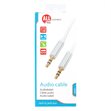 Miniaturebillede af Allride Connect 2,0 minijack 3,5mm lydkabel, 1,2m, nylo