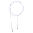 Miniaturebillede af Allride Connect 2,0 minijack 3,5mm lydkabel, 1,2m, hvid