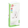 Miniaturebillede af Allride Connect 2,0 cigarettænder oplader, USB-C, 2,1A,