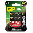 Miniaturebillede af GP AA-lithiumbatteri 1.5V 15LF-2U4 4 stk