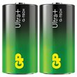 Miniaturebillede af GP Ultra Plus Alkaline C-batteri 2-pak