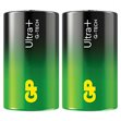 Miniaturebillede af GP Ultra Plus Alkaline D-batteri 2-pak