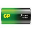 Miniaturebillede af GP Ultra Plus Alkaline D-batteri 2-pak
