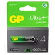 Miniaturebillede af GP Ultra Plus Alkaline AA-batteri 4-pak