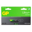 Miniaturebillede af GP Ultra Plus Alkaline  AAA-batteri 10-pak