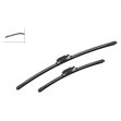 Miniaturebillede af BOSCH Aerotwin Flatblade A116S viskerblade til forrude 600mm og 400mm 2 stk