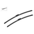 Miniaturebillede af BOSCH Aerotwin Flatblade A294S viskerblade til forrude 600mm og 550mm 2 stk