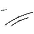 Miniaturebillede af BOSCH Aerotwin Flatblade A414S viskerblade til forrude 650mm og 400mm 2 stk