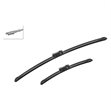 Miniaturebillede af BOSCH Aerotwin Flatblade A519S viskerblade til forrude 600mm og 360mm 2 stk