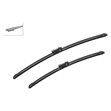 Miniaturebillede af BOSCH Aerotwin Flatblade A986S viskerblade til forrude 625mm og 500mm 2 stk