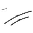 Miniaturebillede af BOSCH Aerotwin Flatblade A991S viskerblade til forrude 600mm og 400mm 2 stk