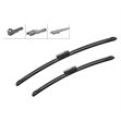 Miniaturebillede af Bosch Aerotwin Multiclip AM461S viskerblade til forrude 550mm og 450mm 2 stk