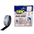 Miniaturebillede af HPX duo grip - sort selvklæbende velcobånd 25mm x 2 m