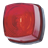 Baglygte rød 62x62 mm
