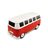 Produktbillede af VW T1 bus bluetooth højttaler rød