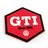 Produktbillede af VW GTI gummimagnet, flerfarvet, 2 stk.