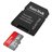 Produktbillede af SanDisk Ultra SD kort inkl adapter 128 GB