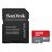 SanDisk Ultra SD kort inkl adapter 256 GB