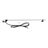Antenne AM/FM universal DIN chrome 118cm