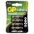 GP AAA-lithiumbatteri 1.5V 24LF-2U4 4 stk