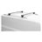 Produktbillede af Thule ProBar 394000 tagbøjler 200 cm 2 stk